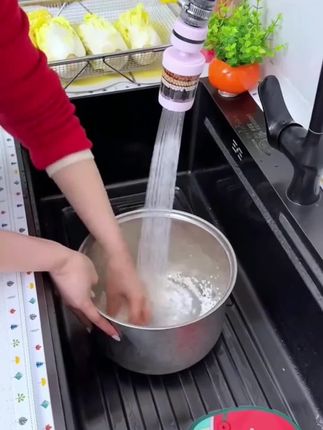 快速六层家用水龙头过滤器通用防溅花洒节水器厨房自来水过滤嘴