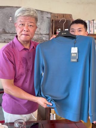 真正#兰精莫代尔 做出来的#t恤 穿在身上非常舒服 非常的柔软亲肤 很细腻 不会刺挠 做内搭 做睡衣都没问题#秋季上新 #秋冬新款 #秋季穿搭 (广告)