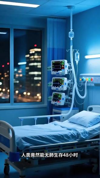 医疗奇迹!人类首次无肺生存48小时! #无肺生存48小时 #热点新闻事件 #热点追踪