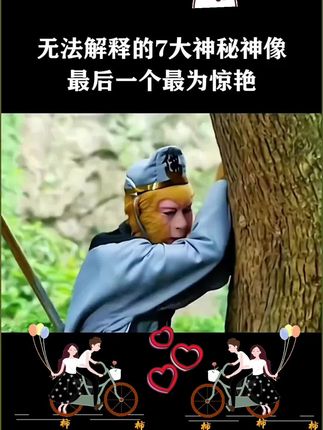 无法解释的7大神秘神像,最后一个最为惊艳#孙悟空 #揭秘 #冷知识 #名场面