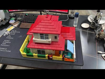 蜡笔小新的家 完美还原小新家的布局,一次愉快的拼装过程#蜡笔小新动漫 #奇妙积木 #国产积木推荐