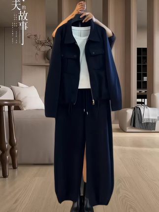 #高级感穿搭 #大码女装 #洋气减龄 #时尚套装 #胖瘦都能穿