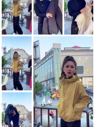 新品上市!2025年秋季新款短款冲锋衣女,时尚百搭,宽松休闲设计,轻松驾驭各种场合。快来选购吧!#冲锋衣 #时尚穿搭 #女性潮流