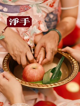 #净手盆#周岁宴道具#婴儿洗手盆#洗脸盆#盆