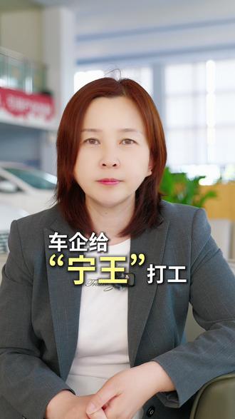 车企在给“宁王”打工 #买车 #宁德时代 #新能源