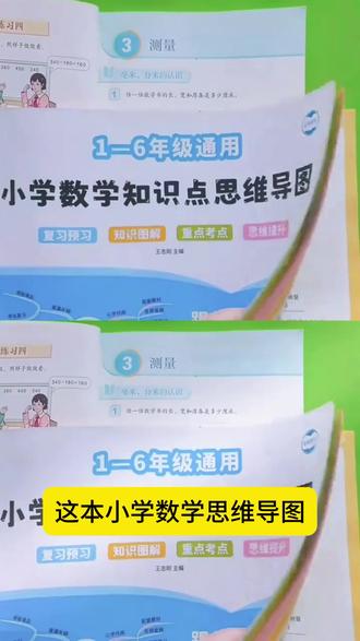 这本小学数学思维导图,包含小学全阶段数学知识点,课本每单元的重点内容,帮助孩子轻松。#思维导图 #数学