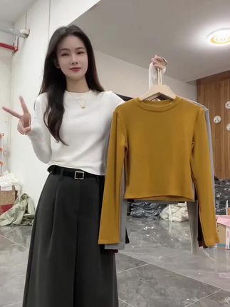 #秋冬新款 #内搭外穿都好看 #显瘦穿搭 #小个子穿搭 #面料柔软舒适