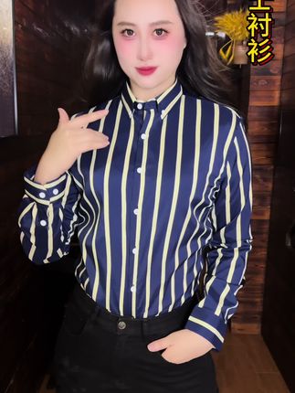 舒适透气男款条纹长袖衬衫,穿上帅气,三袖可选#只做高品质 #穿出高级感 #衬衫 #男装 #新款上新