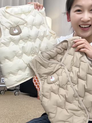 #嘟嘟家 棉马甲反季清仓抓紧捡漏啊!#高品质童装#品牌童装 #马甲
