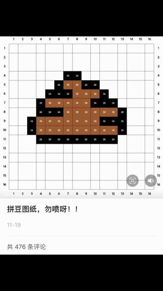 拼豆图纸集合😁#拼豆 #手工 #火起来