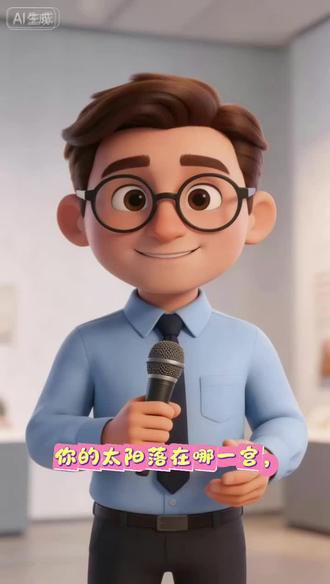 太阳落宫 #星盘干货 生来要发光的人,藏不住。太阳落宫,就是你的人生剧本。