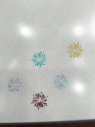 新手10秒学会画烟花
#彩绘教程