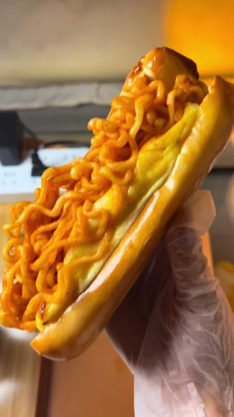 芝士脆皮火鸡面年糕!!放奶酪棒比芝士还好吃!快去做!!附教程#火鸡面神仙吃法 #创作者中心 #创作灵感 #芝士脆皮年糕 #火鸡面新吃法