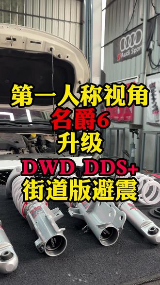 一分钟带你体验名爵6更换DWD DDS+街道版避震 #撸车日常 #名爵6 #dwd避震 #绞牙避震 #男人的快乐就是这么简单