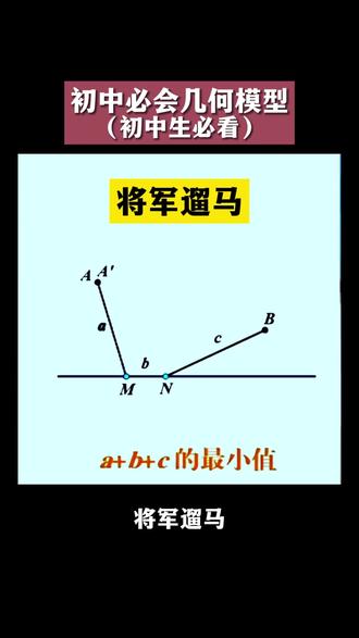 初一、初二、初三必会的几大模型,可以看看这本学而思初中几何模型#几何模型 #初中数学解题技巧 #初中几何模型秘籍