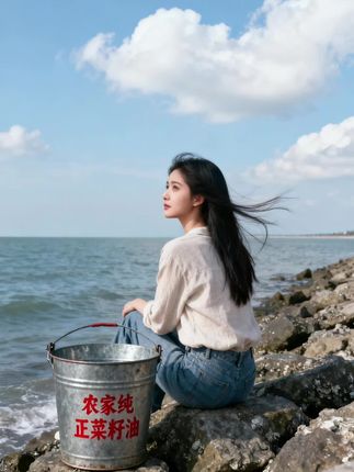 菜籽油降价了哦,有喜欢吃菜籽油的家人们着手了哈!#三农 #农村生活