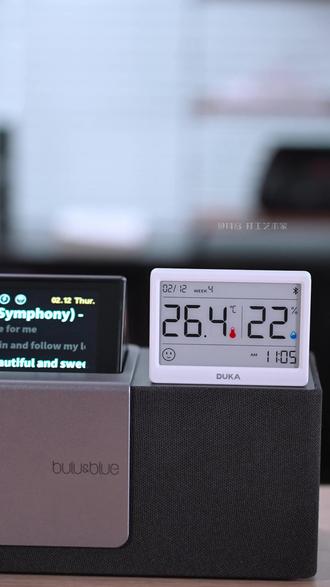 日期时间温湿度 在家和出门都能掌握 #智能温湿度计#温湿度计#联网温湿度计#杜克TH2温湿度计#家居好物