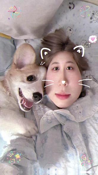 妈妈爱你 我会一直记录你#与我的柯基