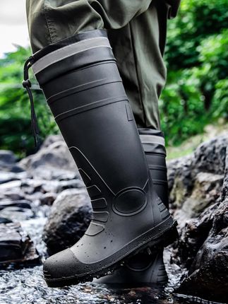 防蛇咬雨鞋男士防滑耐磨防砸防刺加厚底高筒水鞋劳保雨靴 #雨靴 #高筒雨鞋 #水鞋  #雨鞋  #防水雨靴