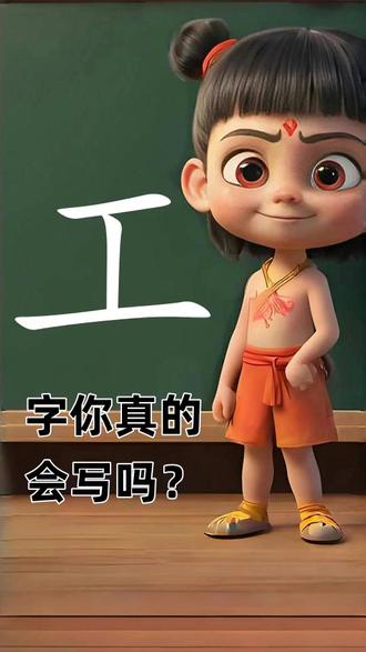 工字笔划顺序,跟着我一笔一划学习吧 一年级上册生字笔划顺序练习,工字笔划顺序,正确的顺序有助于写字速度和美观。 #工字笔顺动画 #工字笔划 #小学练字 #工字笔顺 #汉字动画