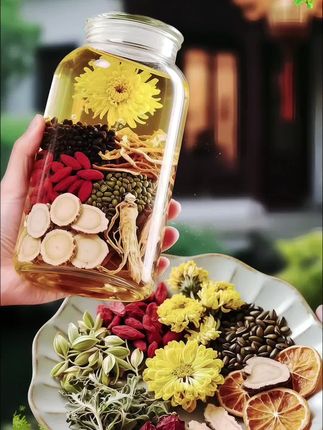 气色差女生必看!这款茶喝出好气色 姐妹们,如果你被gong寒、气血不足困扰, 总是手脚不暖,身体乏力,姨妈很少还不规 律,一定要试试这款红参茶! 材料:红参)黄芪+麦冬+去核红枣+枸杞 制作方法很简单:准备图1所有材料,红枣去 核(避免上火),放入养生壶,加600毫升 水,用果茶模式煮就可以。 建议一周喝2-3次,慢慢把气血养起来,一起 养出红好气色! #喝出好气色#强烈推荐#养生茶#健康食材 #喝出来的健康