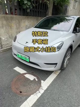 特斯拉上有了这个小挂钩,打包的外卖奶茶终于有地方挂了,既能防止汤汤水水洒落到车内不好打理的问题,同时它还是个精致且时尚的小摆件#特斯拉 #特斯拉modely #特斯拉model3 #特斯拉手套箱挂钩 #天选特斯拉车主