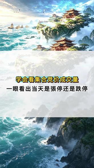 学会看集合竞价成交量一眼看出当天是張停还是跌停#集合竞价 #财经 #干货分享 #感谢官方