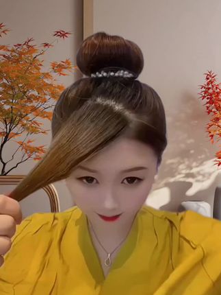 #日常发型 #简单发型 #盘发造型 #每日分享 #头饰发饰