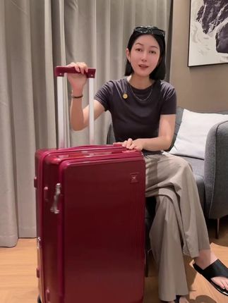 恒源祥新品侧开口行李箱女大容量推展拉杆箱男旅行箱密码登机箱#干货分享#好物推荐#家用好物 #自用好物#推荐购买