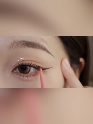 【2支装】花未减眼线胶笔极细防水防汗持妆不晕染细头棕色新手卧蚕