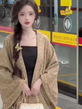 #新中式穿搭 #国风 #谁穿谁好看 #秀出新国风 #审美的尽头是新中式