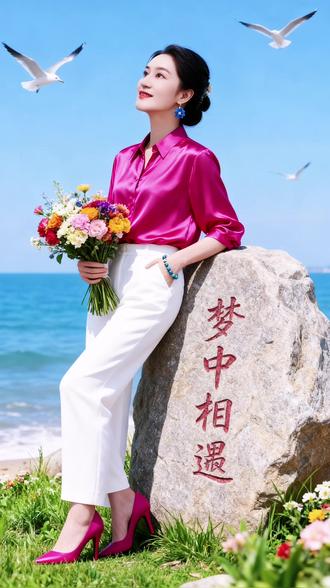 自从小一 #AI秋韵旗袍照 #抖音ai创作