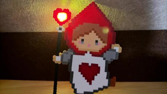 拼豆—卖火柴的小女孩(亮灯版)
#创意diy #手工 #拼豆 #手工diy #我的手工作品