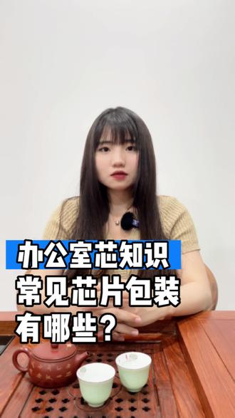 常见的芯片包装都有哪些呢?#芯片 #电子元器件 #电子公司 #芯片包装