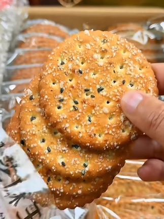 #黑芝麻饼干 #黑芝麻饼干推荐