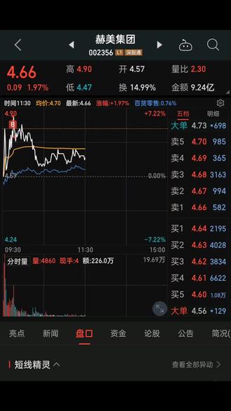 大面。赫美集团,梦天家居,道明光学#交易 #韭菜