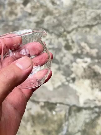 及时清理不再提升效益的旧习惯。,『玻璃公道杯:口径约55mm,高约72mm。满水约120cc』#玻璃公道杯 #茶器之美