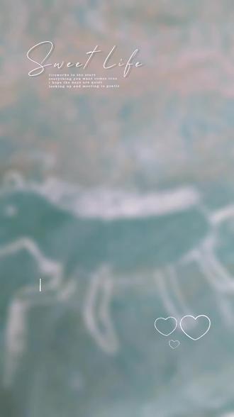 课间孩子给我画的小马 好可爱。