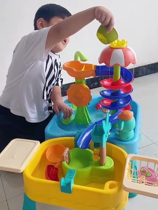 又是洗碗机,又是水上乐园,质感细节太棒了,这个价真的是绝了,宝贝特别喜欢~#水上乐园玩具 #洗碗机玩具 #宝宝玩水玩具 #宝妈分享 #好物推荐