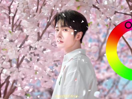 “用色环打开我的色彩世界”#檀健次