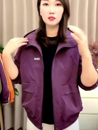流行运动休闲爆款外套女春秋季新款爆款小香风百搭洋气休闲外套