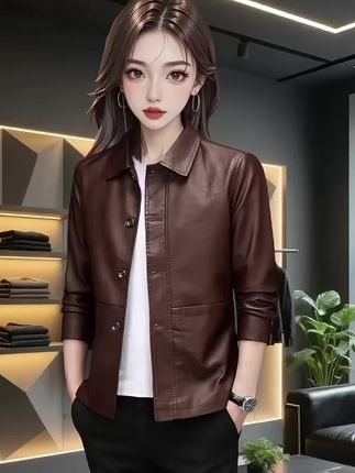 #只做高品质 #简约大气 #品质男装 #气质皮衣 #高端男装