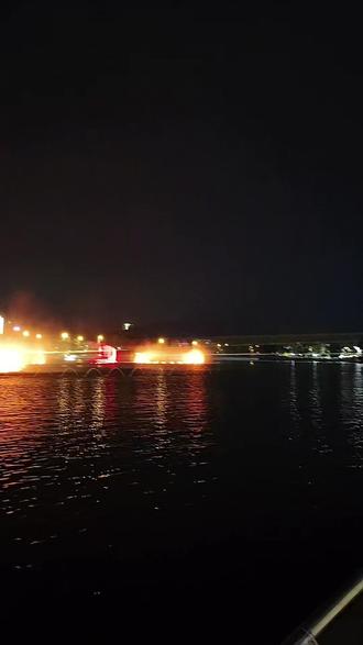 攀枝花天星湖音乐喷泉开了 晚上7点开始