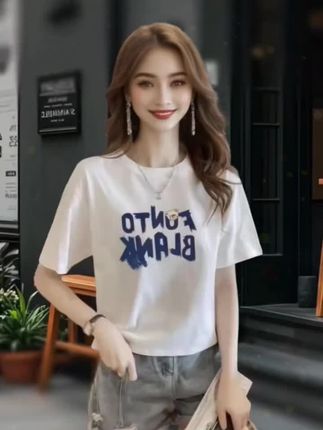 #短袖 #女士短袖 #显瘦短袖