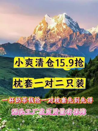 姐妹们,你们赶紧去抢这个枕套啊!它现在是福利价格,特别合适!它这个面料摸起来软绵绵的,很舒服,一年四季都可以用,而且脏了可以直接机洗。关键是这个价格真的太划算了,你们赶紧去看看还有没有库存,有的话就赶紧拍两单,这么好的东西可别错过了!#家庭 #宝妈 #好物推荐🔥 #家纺床上用品 #家庭日常