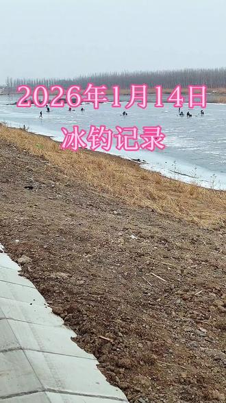 再探蓟运河南窝村段,鱼口不好中午就收了。#钓鱼 #钓鱼的乐趣只有钓鱼人懂 #钓鱼人就是这么疯狂 #原创视频 #冰钓