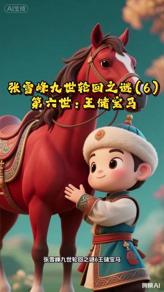 #张雪峰 张雪峰九世轮回之谜,第六世:王储宝马