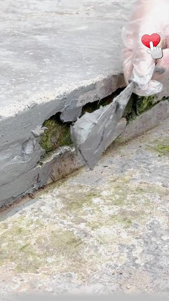 别再花冤枉钱了!高强度修补材料,抗压耐踩还防水,水泥地面,路面,家门口坑洼不平,都能轻松修补!