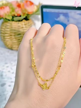 #时尚饰品 #精美饰品 #蝴蝶手链