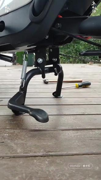 【10个】电动车后支架双孔双撑14寸/16寸#电动车配件 #后支架 #双孔双撑 #14寸16寸适配 #停车稳固